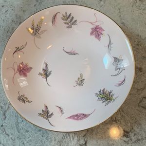 Pink china dish